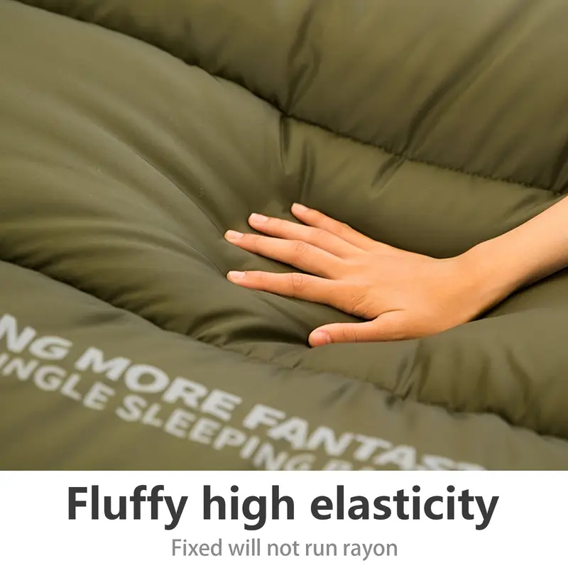 🔥 Envelope style sleeping bag | Fully zippered closure | Sleep pad and bag in one | Essential for camping 🚶🏻♂️