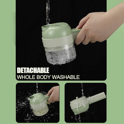 🔥4 in 1 Portable Electric Vegetable Cutter Set