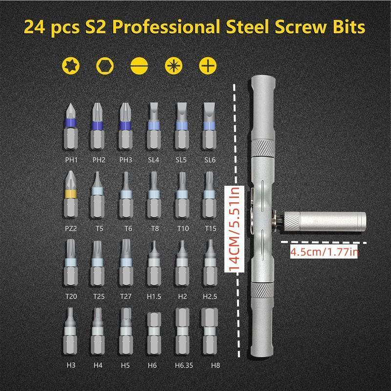 🔥24-in-1 DlY screwdriver set 🎁Only for today, save 75%