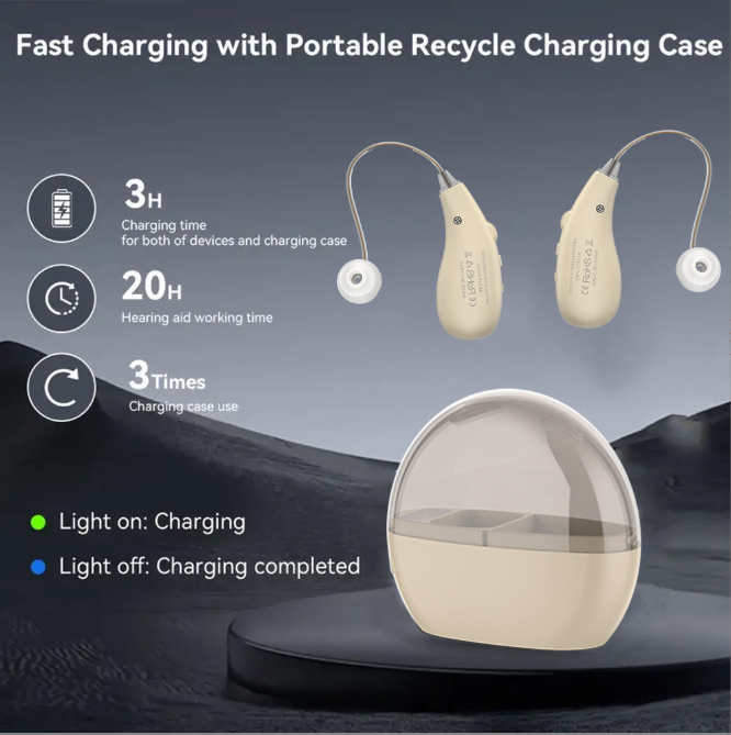 🔊Super Invisible Hearing Aid Headphones