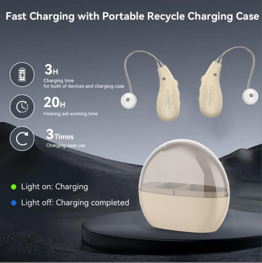 🔊Super Invisible Hearing Aid Headphones