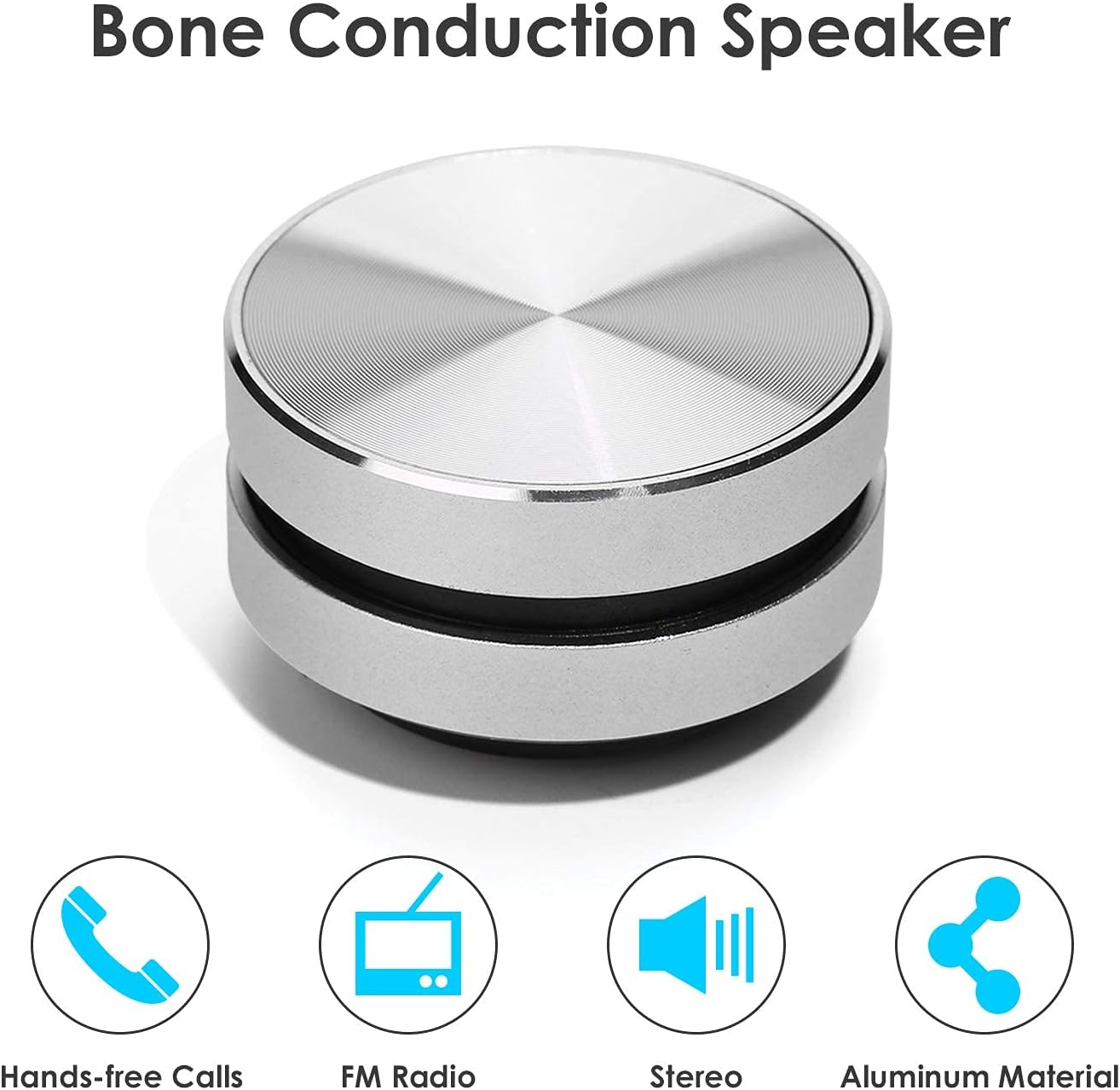 Black technology bone conduction Bluetooth speaker M1R