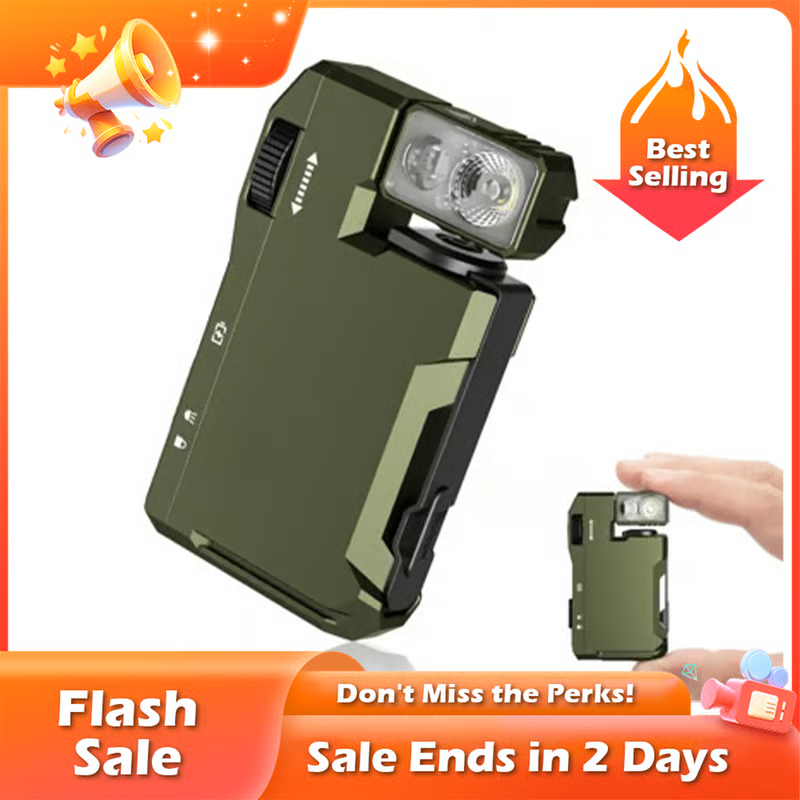 🏆Flash Sale⚡ 50K+ SOLD! Almost Gone-💥🔥WUBEN G5 Pocket-Sized LED Light - 400LM Brightness, USB-C, Magnetic Clip, Great for Gear Bag, Repairs, Backpacking