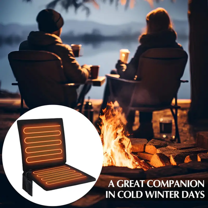 Portable heated seat cushion | Foldable | Intelligent temperature control