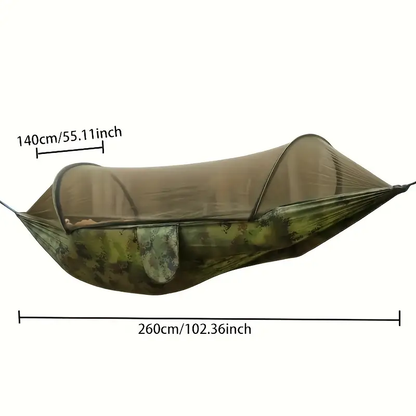 Double mosquito net hammock, 661 lbs weight capacity