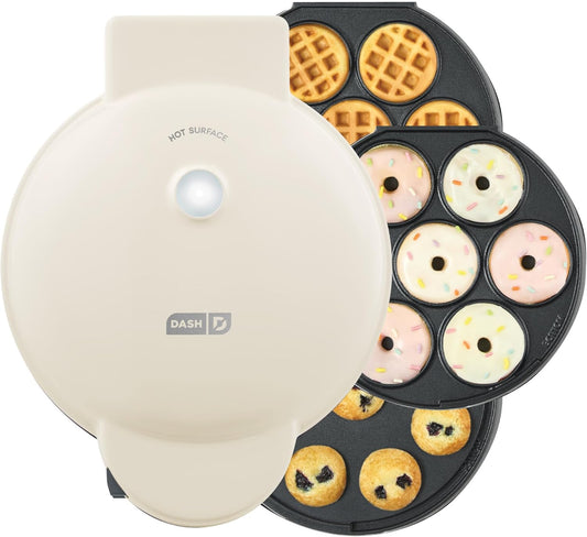 🔥3-in-1 baking machine 🍩Mini Donuts 🧇Waffle Bites 🧁Mini Cupcakes