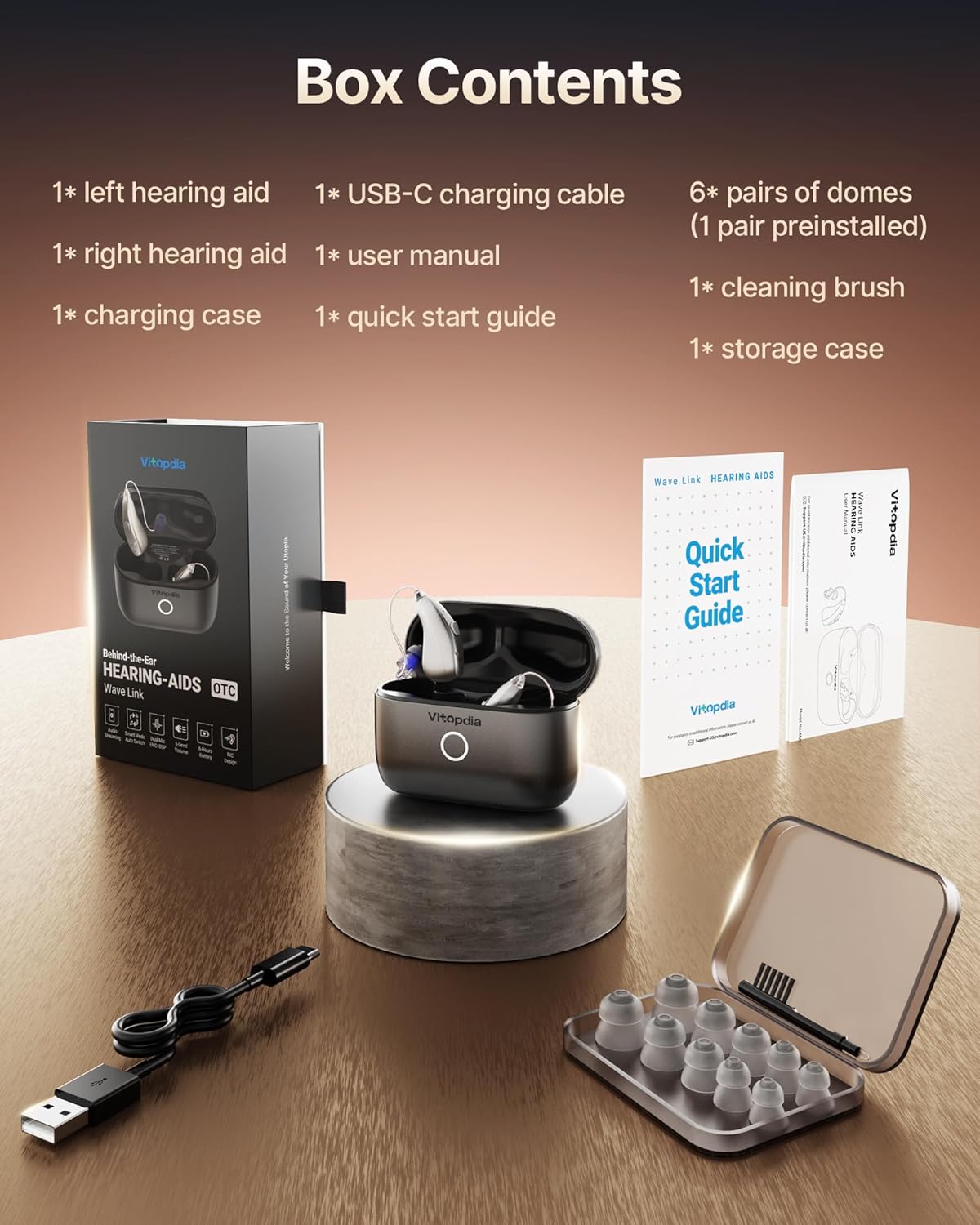 🔊Super Invisible Hearing Aid Headphones