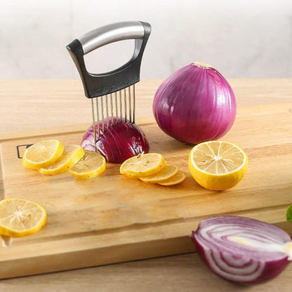 🧄Stainless Steel Onion Slice Holder