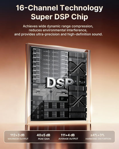 🔊Super Invisible Hearing Aid Headphones