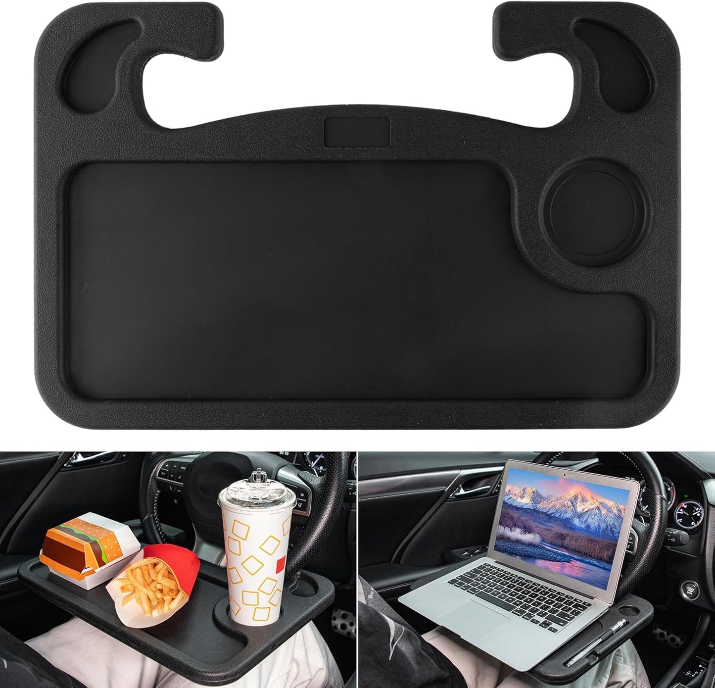 🚗 Multi functional car steering wheel table | dining | office | support