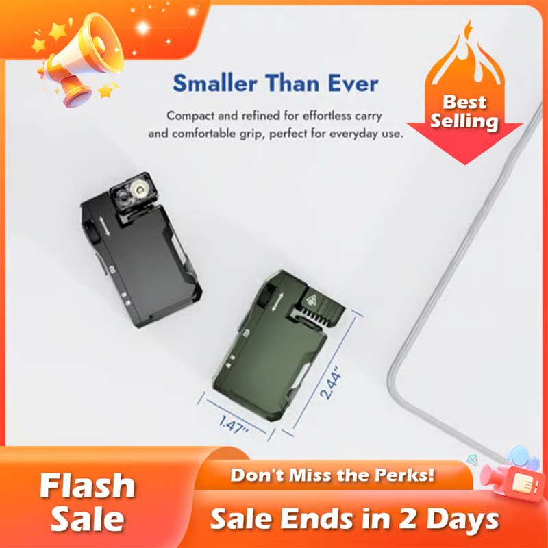 🏆Flash Sale⚡ 50K+ SOLD! Almost Gone-💥🔥WUBEN G5 Pocket-Sized LED Light - 400LM Brightness, USB-C, Magnetic Clip, Great for Gear Bag, Repairs, Backpacking