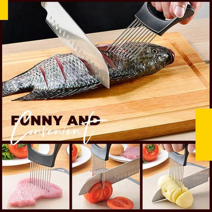 🧄Stainless Steel Onion Slice Holder