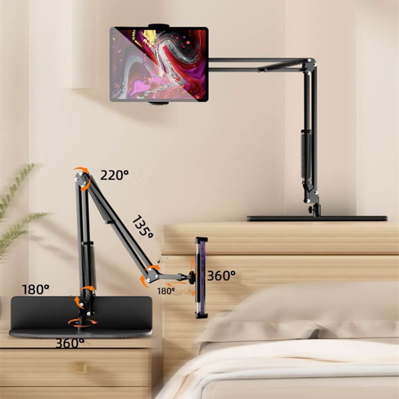 🔥Adjustable long arm metal bracket (universal for mobile phones and tablets)