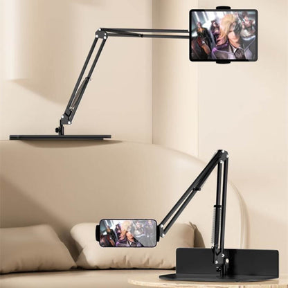 🔥Adjustable long arm metal bracket (universal for mobile phones and tablets)