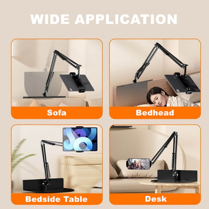🔥Adjustable long arm metal bracket (universal for mobile phones and tablets)