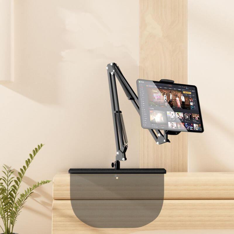 🔥Adjustable long arm metal bracket (universal for mobile phones and tablets)