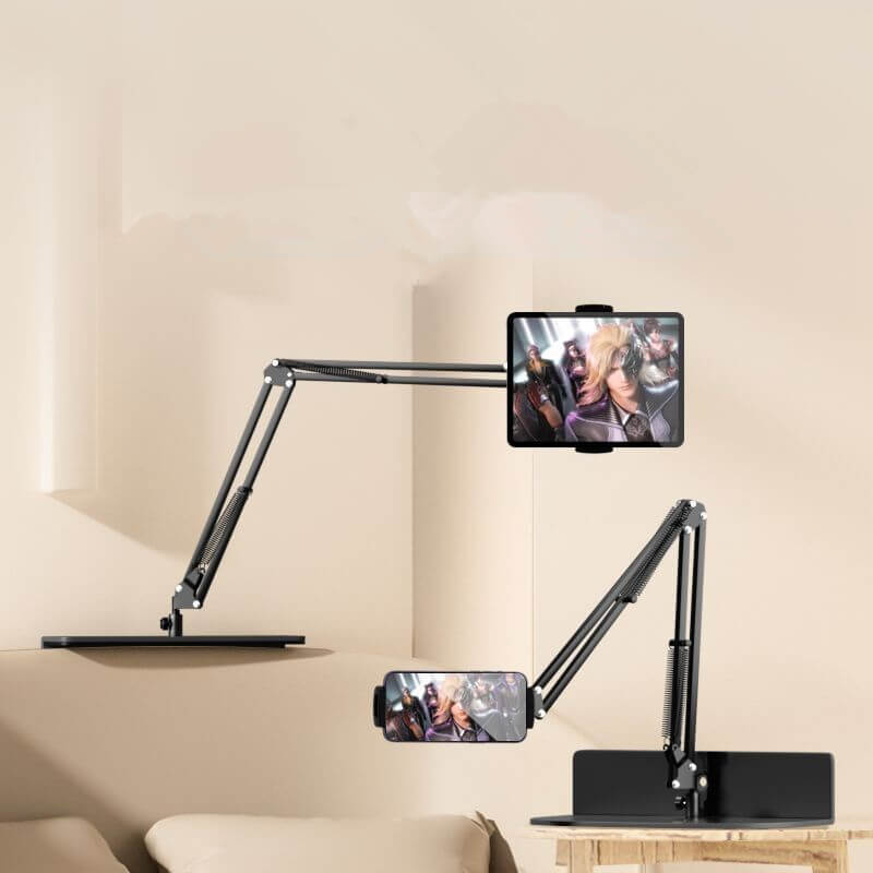 🔥Adjustable long arm metal bracket (universal for mobile phones and tablets)