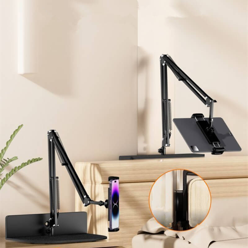 🔥Adjustable long arm metal bracket (universal for mobile phones and tablets)