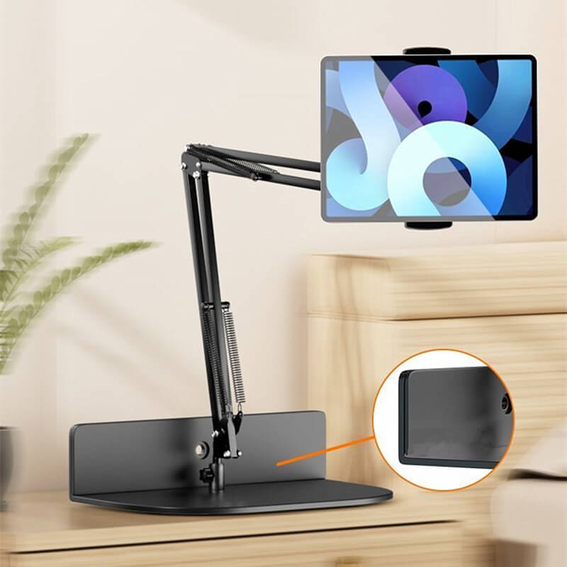 🔥Adjustable long arm metal bracket (universal for mobile phones and tablets)