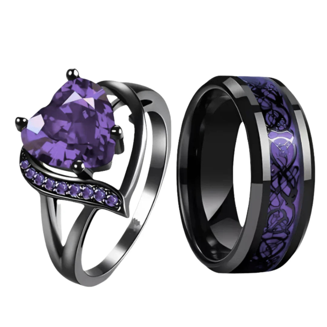 💞 Couple Promise Rings – Symbol of Love & Commitment!