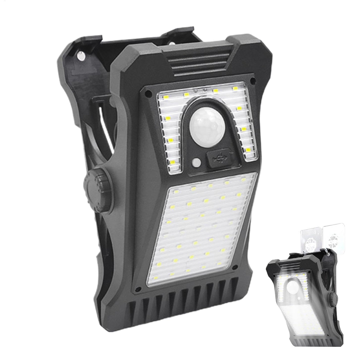 🔥Equisafety Solar Powered LED Outdoor Light Clip  🎁Buy more, get more