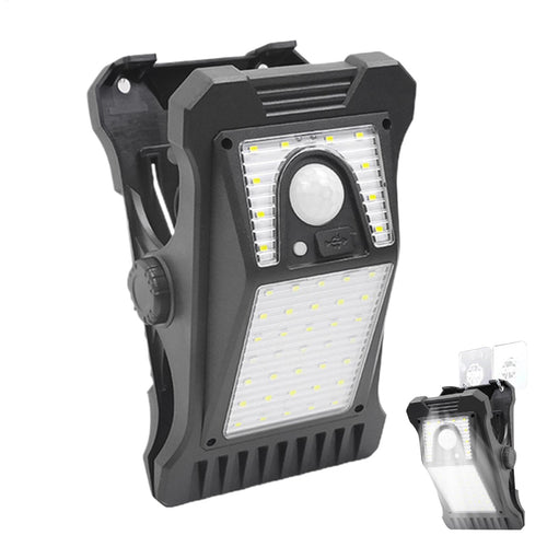 🔥Equisafety Solar Powered LED Outdoor Light Clip  🎁Buy more, get more
