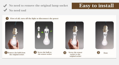 💡Motion Sensor Light Sockets