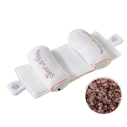 Premium Baby Support Pillow - Organic Cotton Infant Head Shaping Cushion for Newborns 0-12 Months
