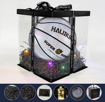 glow-in-the-dark basketball