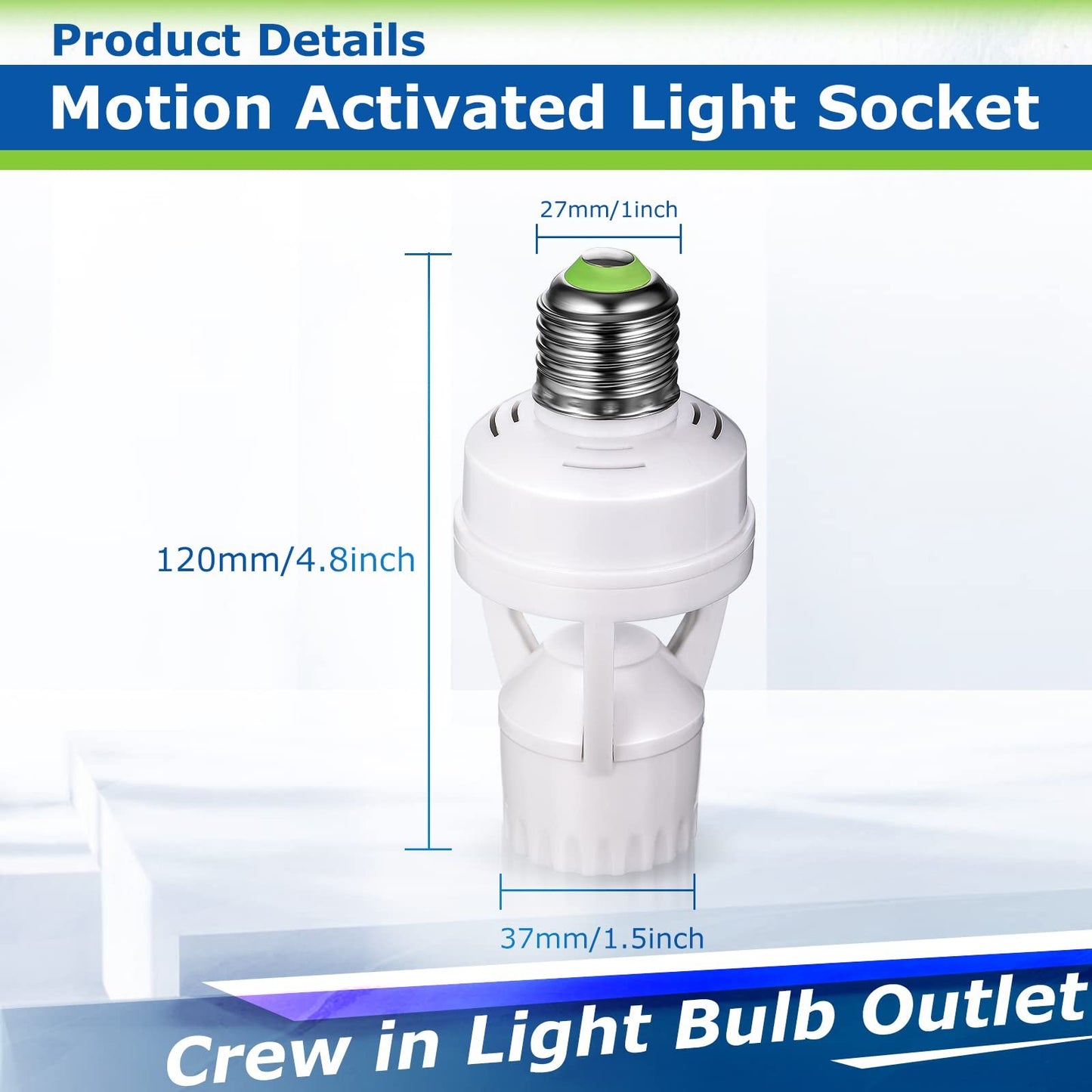 💡Motion Sensor Light Sockets