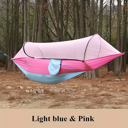 Double mosquito net hammock, 661 lbs weight capacity